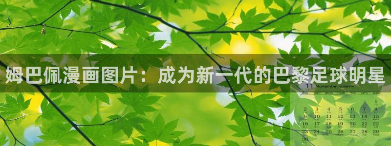 51漫画动漫在哪看：姆巴佩漫画图片：成为新一代的巴黎足球明星